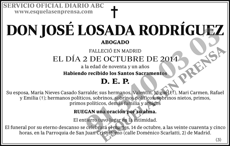 José Losada Rodríguez